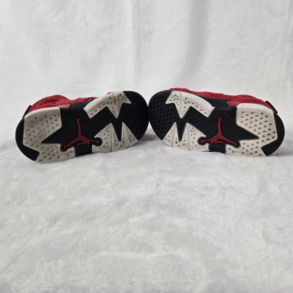 Jordan 6 Retro Toro Bravo Toddler Sneakers Varsity Red Black DV3606-600 6C - Picture 10 of 13